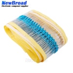 300pcs 1/4W 금속 필름 저항 1R ~ 1M 100R 220R 330R 1K 1.5K 2.2K 3.3K 4.7K 10K 22K 47K 100K 100 220 330 1K5 : 라온상사236