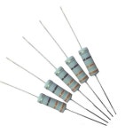 10pcs 5W 금속 산화막 저항기 5% 1R ~ 10M 100R 220R 330R 1K 2.2K 3.3K 4.7K 10K 22K 47K 100K 1M 100 220 330 ohm : 라온상사236