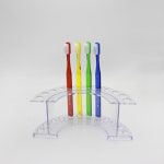 케어크린 500 4줄 슬림교정모 치과 칫솔 0.18mm : 바르니케어