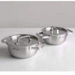 키친아트 IH 통3중 스텐 미니 양수냄비 1인용 혼밥 인덕션 이유식냄비 : 슈빌몰