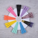 헤어클립 바다가핀셋 커트 미용실 4P 고정 전문가용 고급 집게핀 : 상상하니