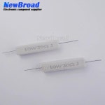 10pcs 10W 5% 시멘트 저항 전원 저항 0.1 ~ 10K 0.1R 0.5R 10R 50R 0.22 0.33 0.5 1 2 5 8 10 15 20 25 30 100 1K 2K : 라온상사236