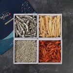 [갤러리아] [멸치원] 건어물 종합세트 4종 1호 (대멸+세멸+황태채+홍새우) : 갤러리아백화점