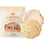개별포장 현미 과자 비스켓 칩 누룽지 샌드 화이트초코 12.5g, 8개입, 1개 : 영빈당