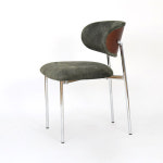 500x540x735 스틸 패브릭 심플의자 체어 2컬러 H1-9543 : 해피데이33