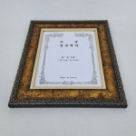 제사용 바로크브라운 영정액자 8x10 장수액자 사진크기 가로20.3cm 세로25.3cm : 다 파 라