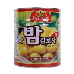수입 그로서리 고소한 밤통조림 삼아 밤감로자 2.95kg 수입식품 수입식재료 : 서치플레이스D