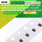 0805 SMD 저항기, 1% 0R ~ 10M, 1R 4.7R 10R 15R 47R 68R 100R 330R 470R, 1K 3.9K 7.5K 4.7K 10K 68K 91K 100 : 라온상사236