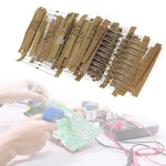 탄소 필름 저항기 모듬 키트, 탄소 필름 저항기 모듬 저항기 키트, 1/6 W 5%, 64 값, 1R-10 M, 640 개 : 라온상사236