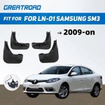 머드가드 OE 스타일 성형 자동차 플랩 르노 플루언스 삼성 SM3 2009-온 스플래시 스타일링 : 더알마켓