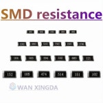 5000PCS 0402 0603 0805 1206 1% SMD 저항 1R 3R 4.3R 5.2R 6.8R 7.5R 1K 2K 3K 4.3K 5.1K 5.6K 10K 20K 30K : 라온상사236