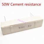1pcs 50W 1.6 2 2.5 2.8 3 3.3 3.5 4 옴 1.6R 2R 2.5R 2.8R 3R 3.3R 3.5R 4R 세라믹 시멘트 힘 저항 저항 50W 5% : 라온상사236