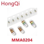 SMD MELF 저항 MMA0204 1R 1.5R 2R 10R 15R 47R 100R 330R 1K 2K 4.7K 10K 100K 150K 220K 820K 1M 원통형 저항 10 : 라온상사236