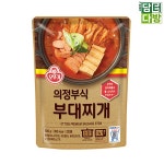 부대찌개파우치 오뚜기 오뚜기부대찌개 의정부식부대찌개 500g X 5개 : 수앤서마켓3