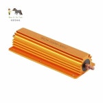 500W RX24 알루미늄 전원 금속 쉘 케이스 권선 저항, 0.1R ~ 500R 0.1 0.5 1 2 4 5 8 10 12 50 100 200 500 ohm : 라온상사236