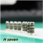 MELF 저항기 SMD 0204, 2R MMA02040C2008FB300, 3.5x1.4mm, 1/4W, 50ppm, 100 개 : 라온상사236