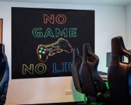 대형 패브릭 포스터 게임라이프 M 150cm 130cm : 킹시장