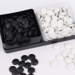 플라스틱 PS재질 바둑알 가정용 바둑통 학원 교실 수업 놀이 : 잡무니