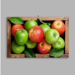 금전운 돈들어오는그림 풋사과 인테리어 아크릴 액자 : 라탄애비뉴184