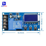 plc터치패널 Diymore XY-L30A NC 배터리 충전 제어 모듈 디지털 전체 전원 차단 과충전 보호 스위치 LCD 디스플레이 포함 6-60 V : 포유무역