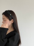 트위드 글리터 볼륨 헤어밴드 핸드메이드 고급머리띠 : 모노플로르