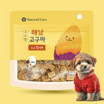 네츄럴코어 고소한 해남 고구마 리얼 황태 100g : 멍멍마블