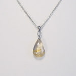 침수정 목걸이 금홍석 펜단트 Natural Rutile Pendant : 익산쥬얼리