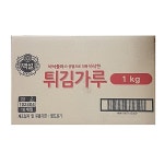 튀김가루 튀김 백설 1KG 1박스 10입 가공식품 식자재 : 수앤서마켓B