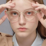 까르벵안경 CARVEN 지니 GENIE 2 클래식 빈티지 티타늄 하금테안경테 : 하우스브랜드