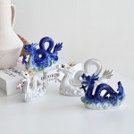 핸드메이드 도자기 용 테이블 장식 청룡 소품 4종 : LUNA21