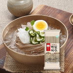 봉평촌 국내산 메밀로 만든 면 냉모밀 소바 메밀국수2호 420g : 봉평촌