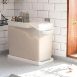 창신리빙 프랑코 슬라이딩 쌀 보관통 쌀통 25kg, 1개 : 창신리빙