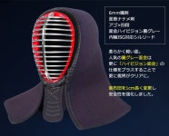 검도 방호구 A-1 MARK2 6mm 나나메  하이비전면금(ISG포함) 검도호구세트 : 코코멜듀