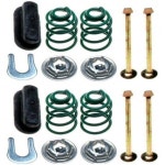 레이오석면 H4100 전문가 등급 드럼 브레이크 슈 홀드다운 키트 : 해리스토어