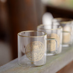 곤룡포잔 곤룡포 맑은잔 유리머그 국립중앙박물관굿즈 뮷즈 : 라임코리아