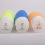 실리콘공병 수영장 여행용 고리형 휴대용 샴푸 소분 통 89ml 3개 세트 트라이투게더 : 트래블투게더