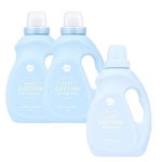 그린핑거 포근한 코튼 세탁세제 1.4L X 2개 + 섬유유연제 1.4L X 1개 471745 : 한스애비뉴2