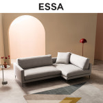 [에싸] 리아드 3.5인 반카우치형 러스티카 패브릭 소파 : ESSA