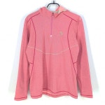 빈폴 여 스판끼 반집업 후드티 핑크 : 빈티지 다온