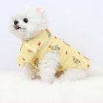 티아라펫 애플곰 패딩 머플러 세트 핑크2XL 강아지옷 애견의류 : 허니수니