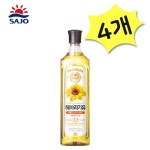 사조대림 해표 해바라기유 900ml x 4 프리미엄 식용유 해바라기씨유 기쁨 : 상쾌한 공간
