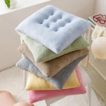 두꺼운 의자 방석 쿠션 사무실 실리콘 입자 미끄럼 방지 편안한 매트 자동차 홈 시트 패드 소파 : 해외직구존