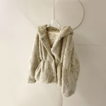 [J0924] 데일리수잔 루즈핏 스트랩 퍼 후드 자켓 (누빔안감) : 데일리수잔