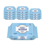 크리넥스 마이비데 클린케어 물티슈 46매 X 12팩 1박스 : 마켓 킴벌리