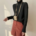 G126458_(고퀄) 골지 터틀넥 폴라티셔츠 하이넥 : 연포상회