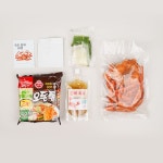 홍게라면 속초 홍게 한마리 통째로 캠핑용 밀키트 대게라면 : 러브마린 CRAB