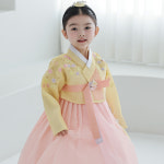 설빔 고급 여자 아기한복 달별랑 어린이집 돌 여여한복 : 이레맘의옷장