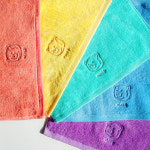 [5매] 메종드코튼 어린이집수건 베어핸드 고리수건 (이름 자수 무료) 코마 40수 호텔타올 데일리라이프스타일 : 데일리라이프스타일