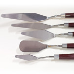 유화 나이프 미술용 팔레트 페인팅 나이프 그림 5개세트 : 지성문구프라자