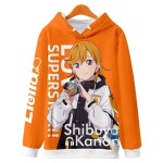 무료배송 LoveLive! 슈퍼 스타!! 시부야 화인 당나라 케케. 릴라 주변 스웨터 코트. 트렌디 남성 풀오버 후드. 가을 겨울 : 명한상사